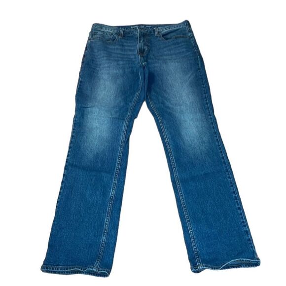 Old Navy Other - Old Navy Straight Built in Flex Jeans, blue, 34 X 34